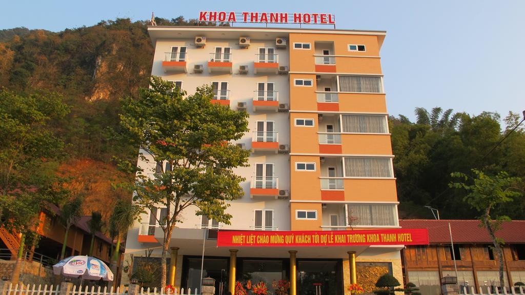Khoa Thanh Hotel Hòa Bình エクステリア 写真