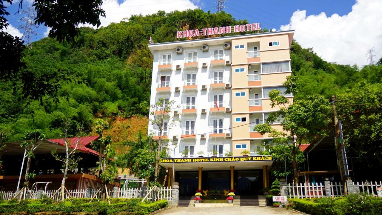 Khoa Thanh Hotel Hòa Bình エクステリア 写真