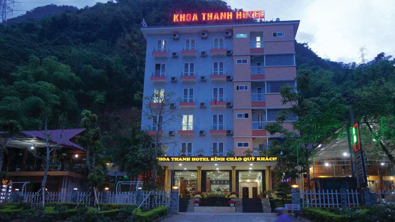 Khoa Thanh Hotel Hòa Bình エクステリア 写真