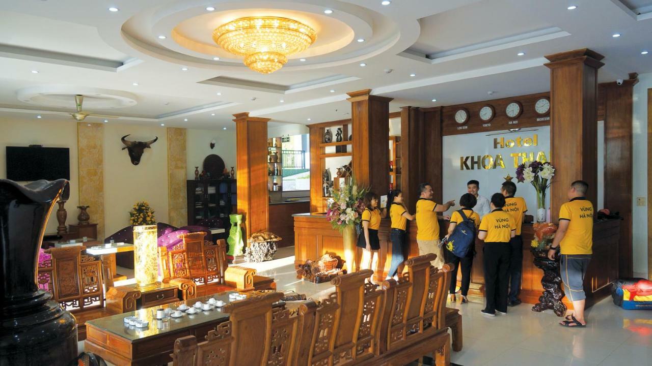 Khoa Thanh Hotel Hòa Bình エクステリア 写真